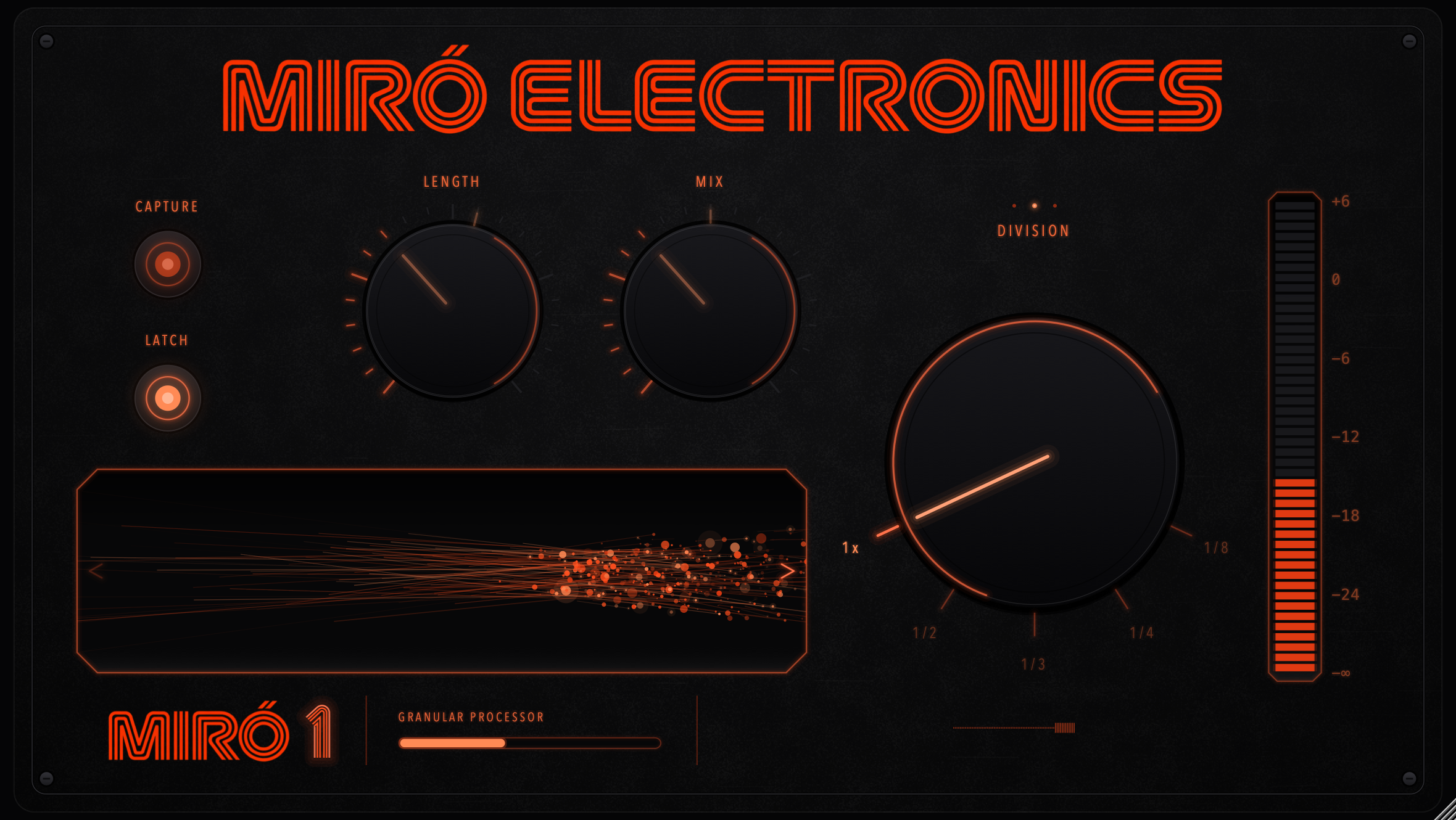 MIRÓ 1 granular processor